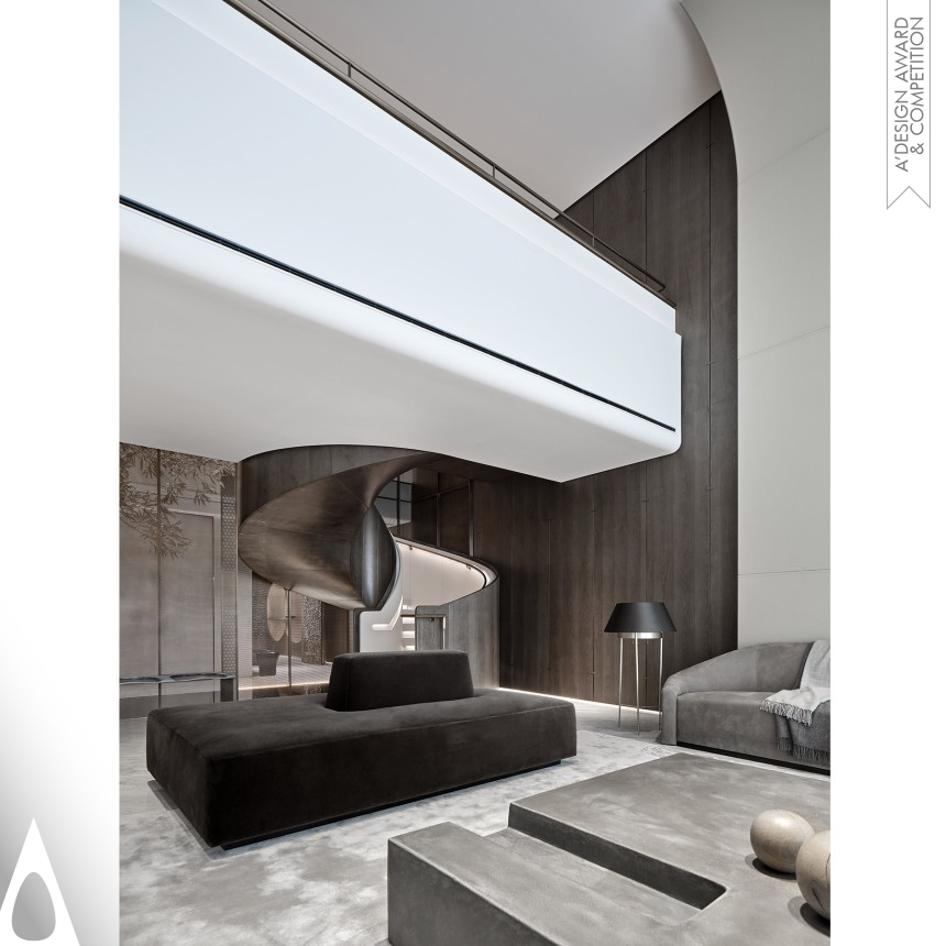 Silver Interior Space and Exhibition Design Award Winner 2021 Tomson Riviera Penthouse 