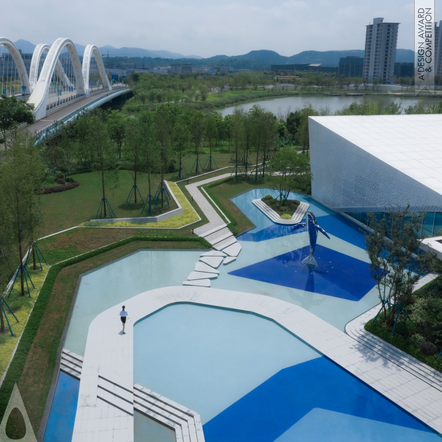 Zhongang Future City - Iron Landscape Planning and Garden Design Award Winner