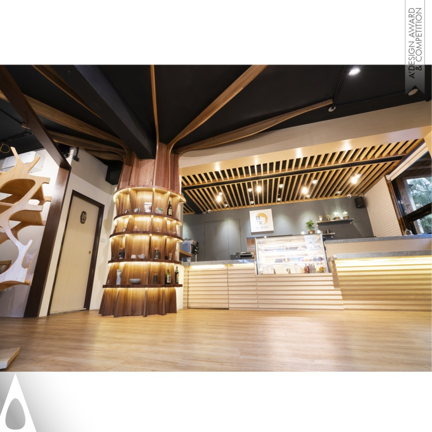 Iron Interior Space and Exhibition Design Award Winner 2021 Hideaway Cafe Restaurant 