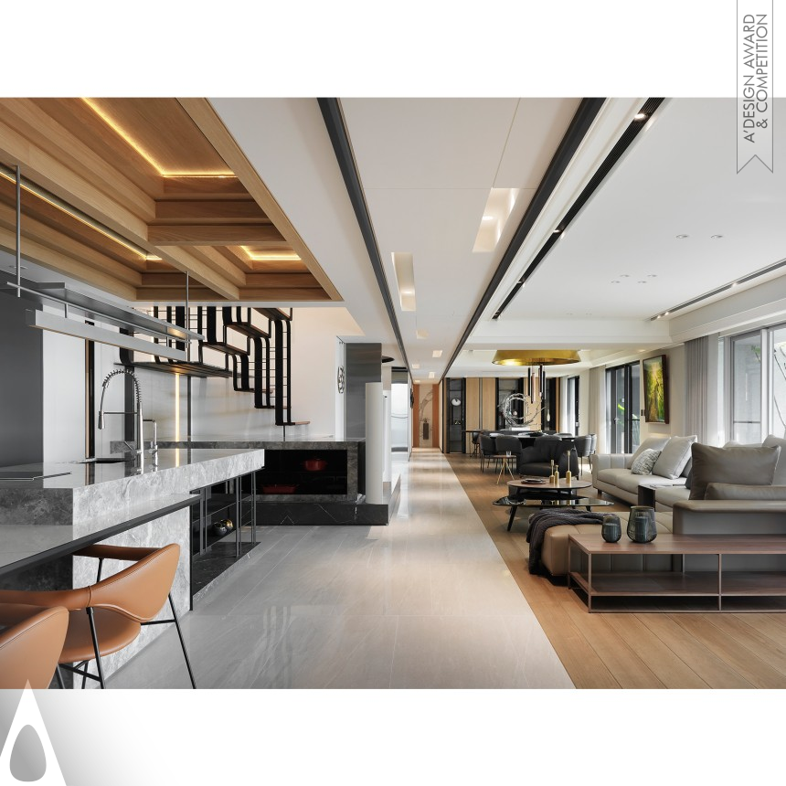 Bronze Interior Space and Exhibition Design Award Winner 2021 Circle of Life Residence 