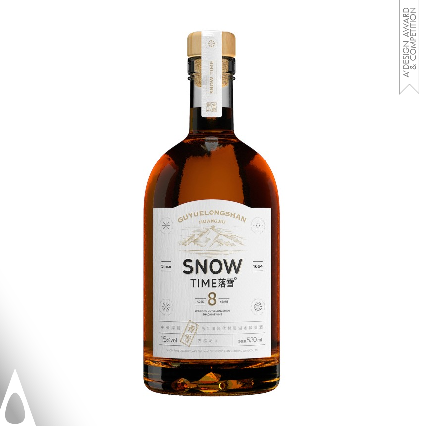 Silver Packaging Design Award Winner 2021 Snow Time Wine 