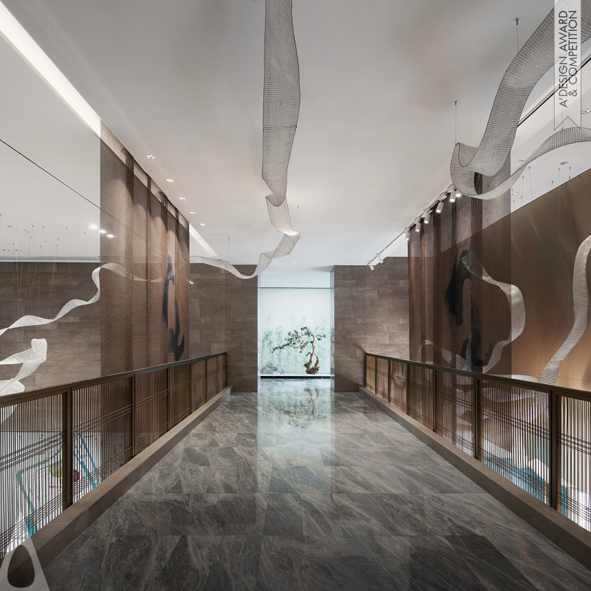 Silver Interior Space and Exhibition Design Award Winner 2021 Pu Yue Garden Sales Center 