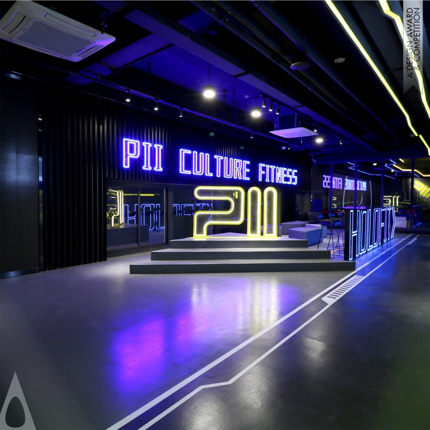 Silver Interior Space and Exhibition Design Award Winner 2021 PII Fit Space Design 