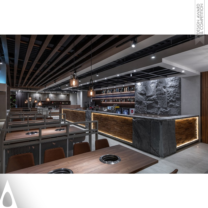 Iron Interior Space and Exhibition Design Award Winner 2021 Bamboo Art Restaurant 