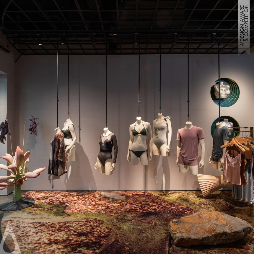 Atelier Intimo Flagship - Silver Interior Space and Exhibition Design Award Winner