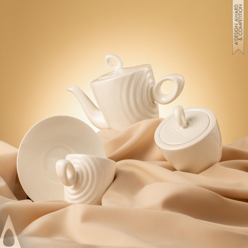 Golden Bakeware, Tableware, Drinkware and Cookware Design Award Winner 2021 Attimo Tea Set 