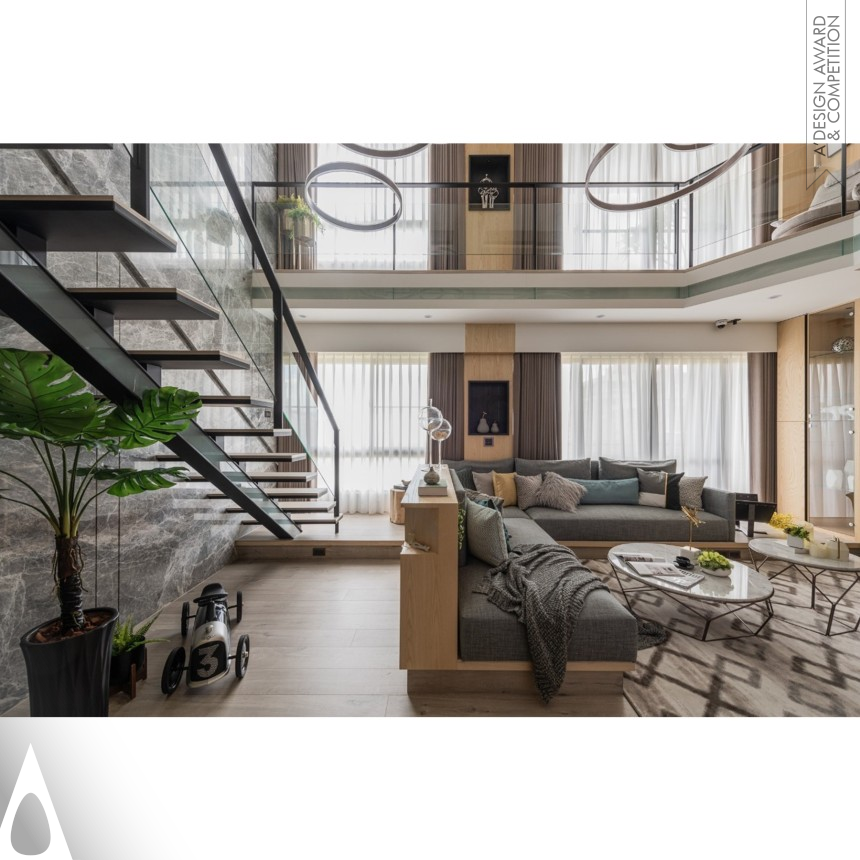 Iron Interior Space and Exhibition Design Award Winner 2021 Love Story Residence 