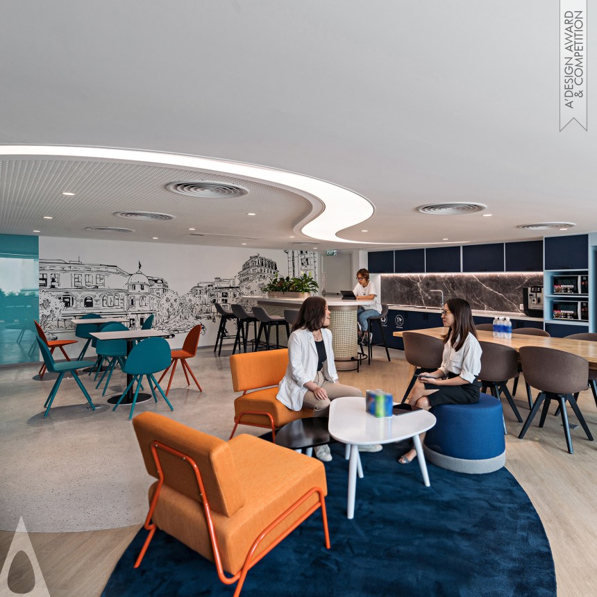 Iron Interior Space and Exhibition Design Award Winner 2022 Suntory PepsiCo Office Workplace 