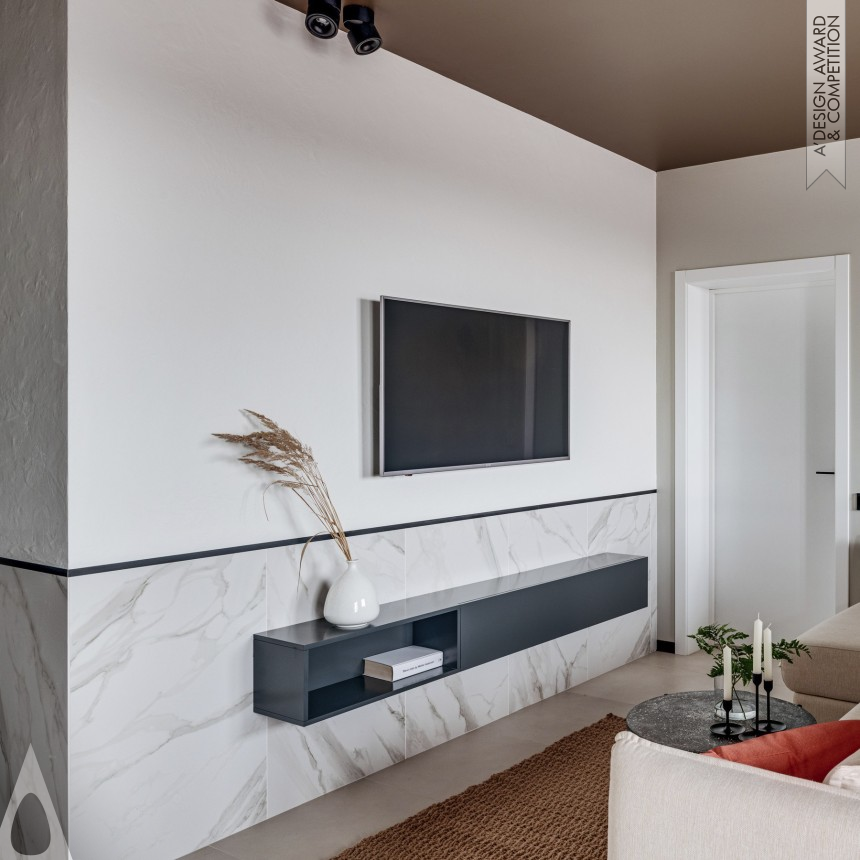 Iron Interior Space and Exhibition Design Award Winner 2021 Tsarevna Apartment Interior 