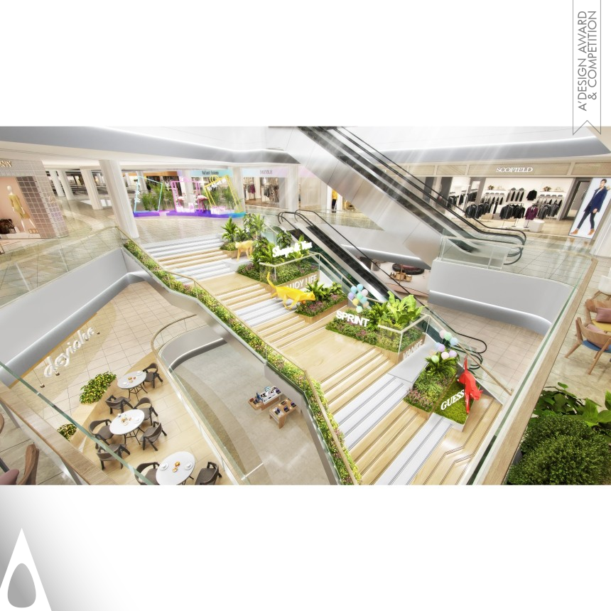 Silver Interior Space and Exhibition Design Award Winner 2021 Feng Xi Metropolis Plot 5 Shopping Mall 