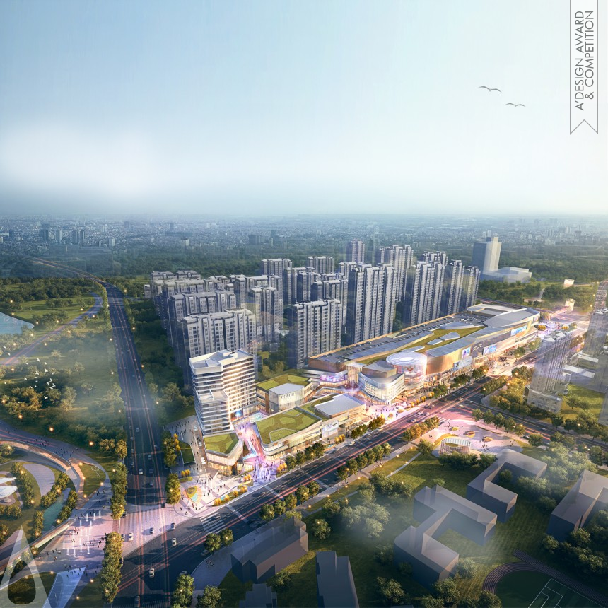 Jianfa Yinchuan Yoyo City - Silver Architecture, Building and Structure Design Award Winner