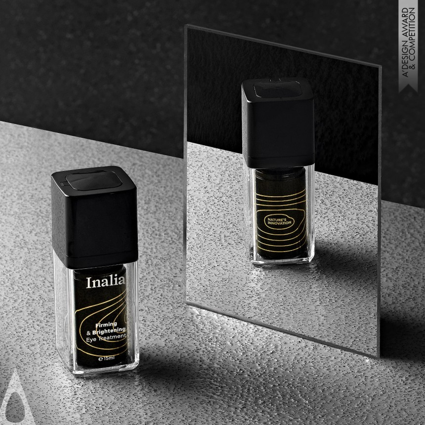 Bronze Packaging Design Award Winner 2021 Inalia Skincare Packaging Design 