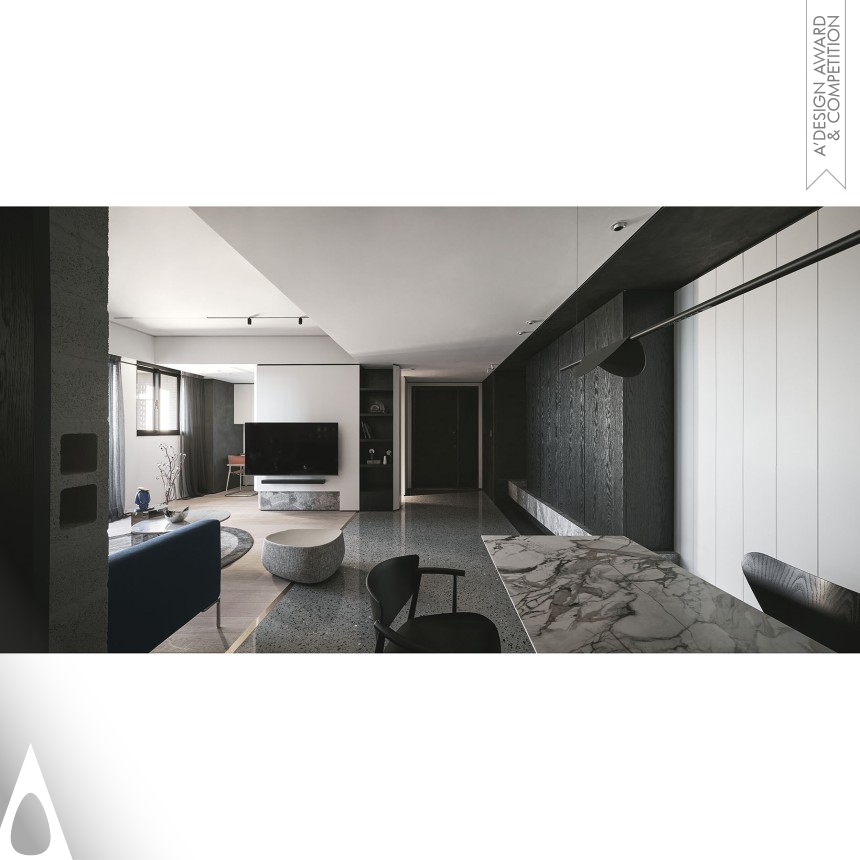 Bronze Interior Space and Exhibition Design Award Winner 2021 Environmentally Eclectic Residential Apartment Interior Design 