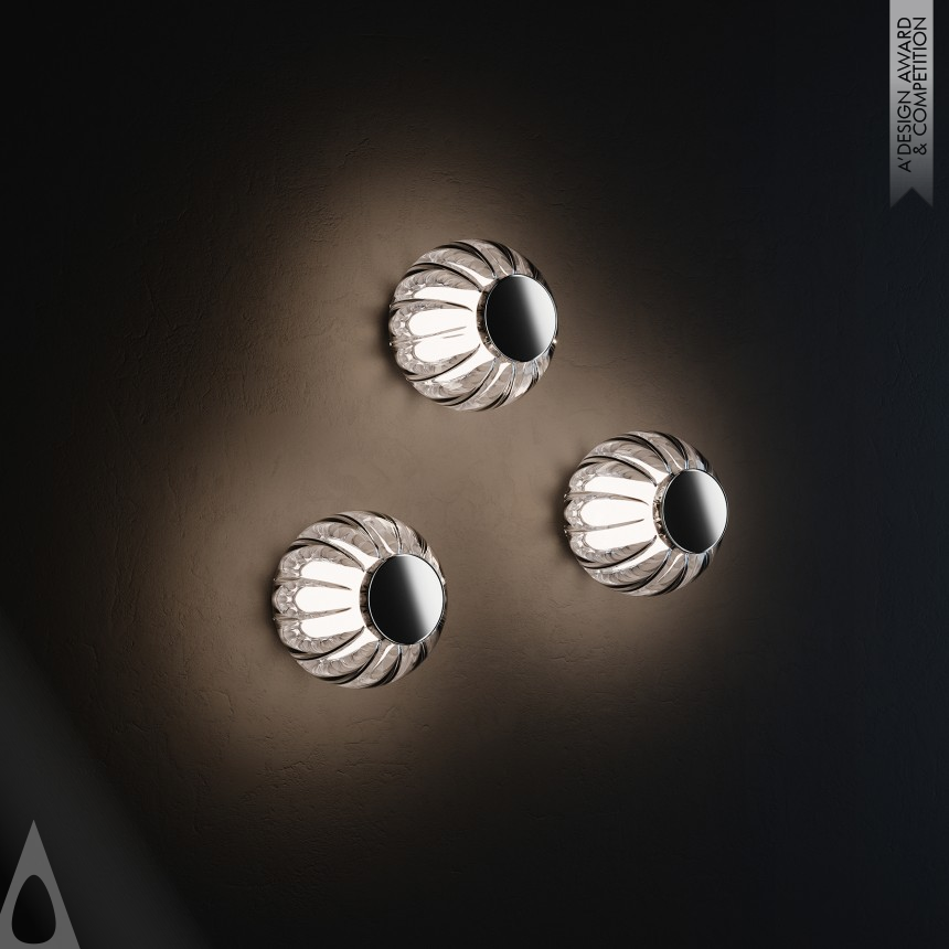 Silver Lighting Products and Fixtures Design Award Winner 2021 Amulet Lighting 