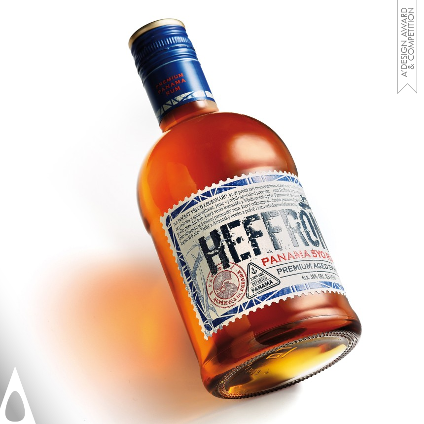 Silver Packaging Design Award Winner 2021 Heffron Spirits and Alcohol 