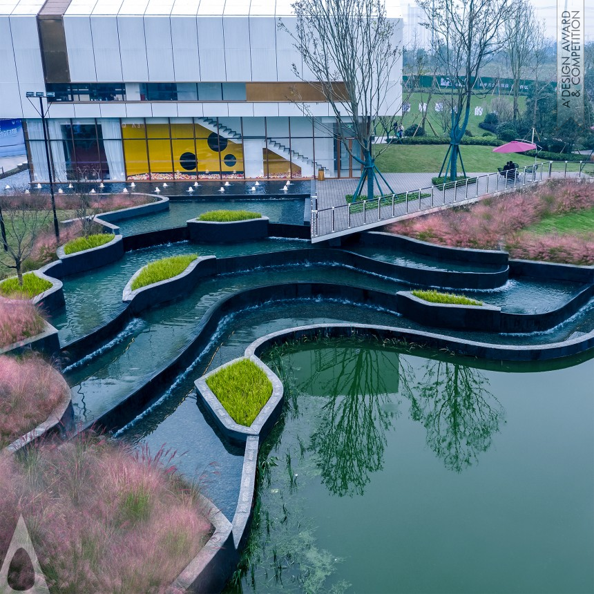 Bronze Landscape Planning and Garden Design Award Winner 2021 Sky City in Chongqing Residential Apartment 