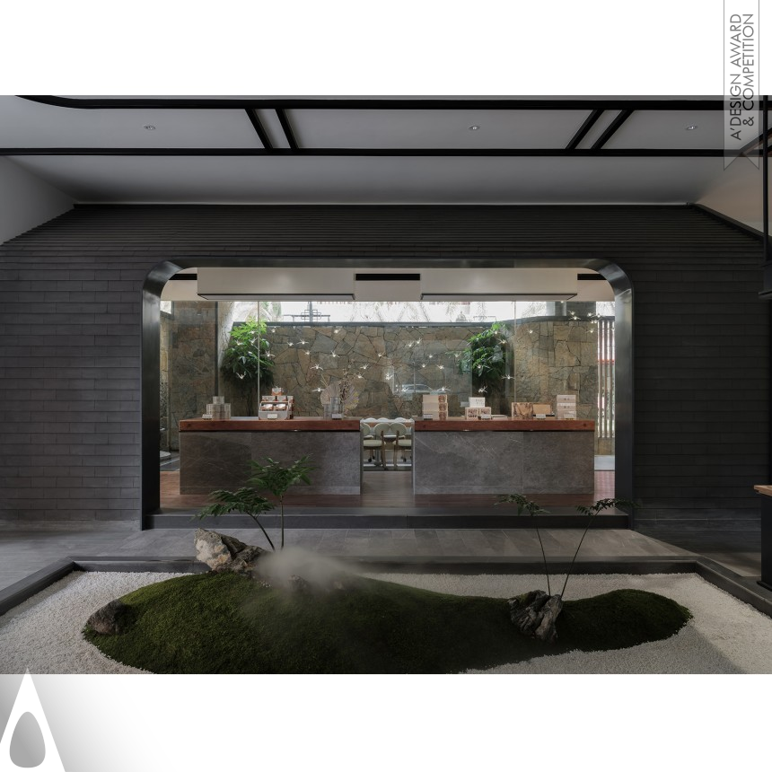 Bronze Interior Space and Exhibition Design Award Winner 2021 Tea Yard Teahouse 