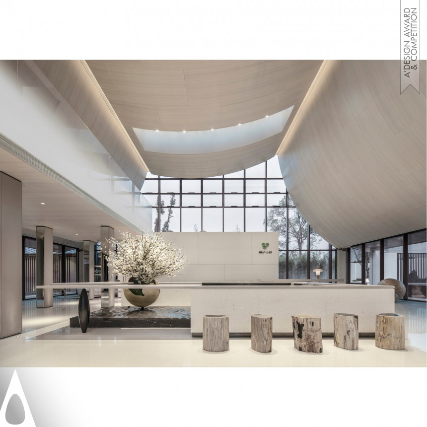 Golden Interior Space and Exhibition Design Award Winner 2021 Fireplace Valley Sales Center 