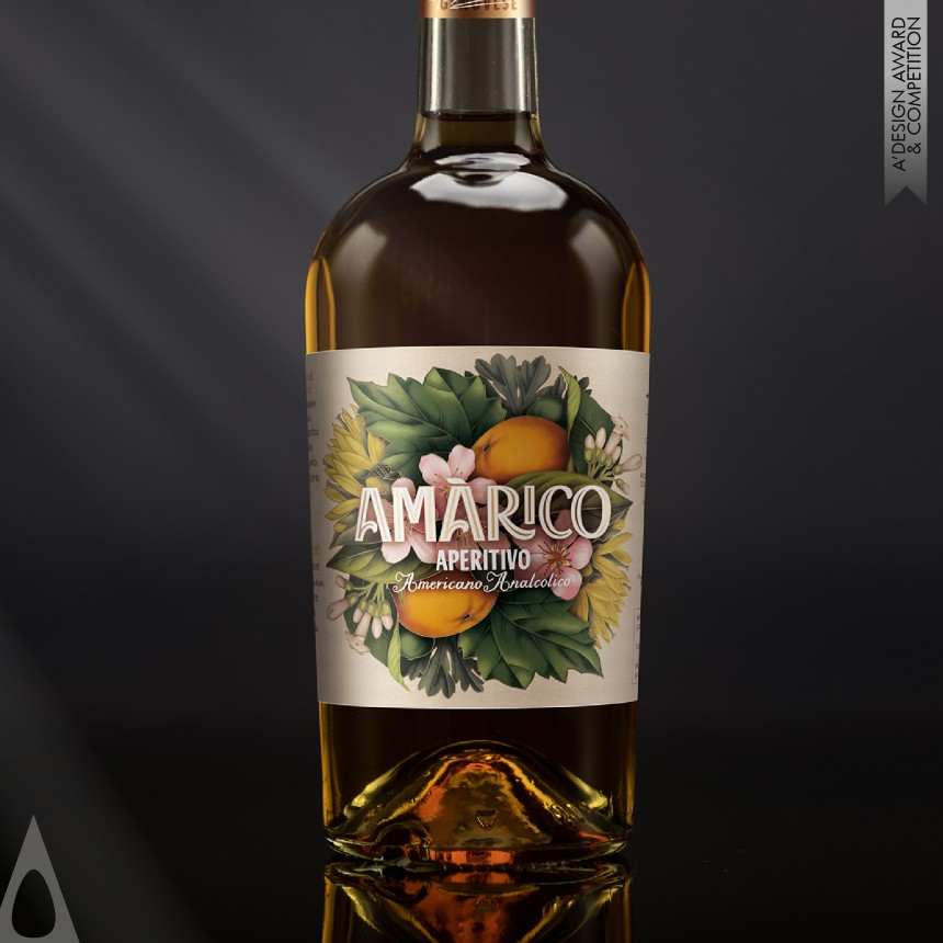 Silver Packaging Design Award Winner 2021 Amarico Logo and Packaging 