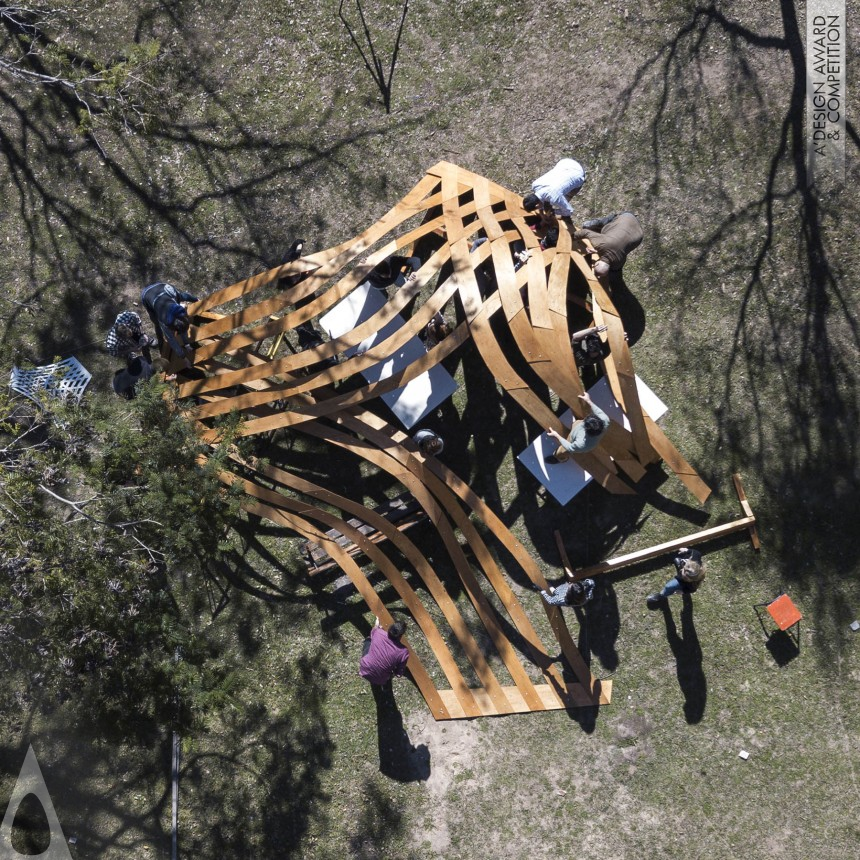 Mauro Chiarella and Veizaga-Gronda team Assembly Pavilion