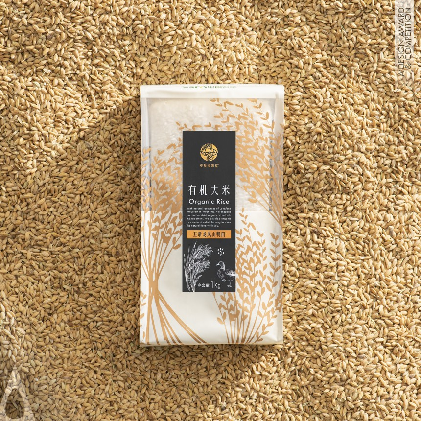 Organic Rice - Silver Packaging Design Award Winner