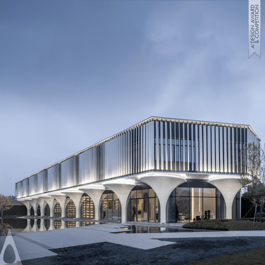Silver Architecture, Building and Structure Design Award Winner 2021 Handan Zarsion Living Center 