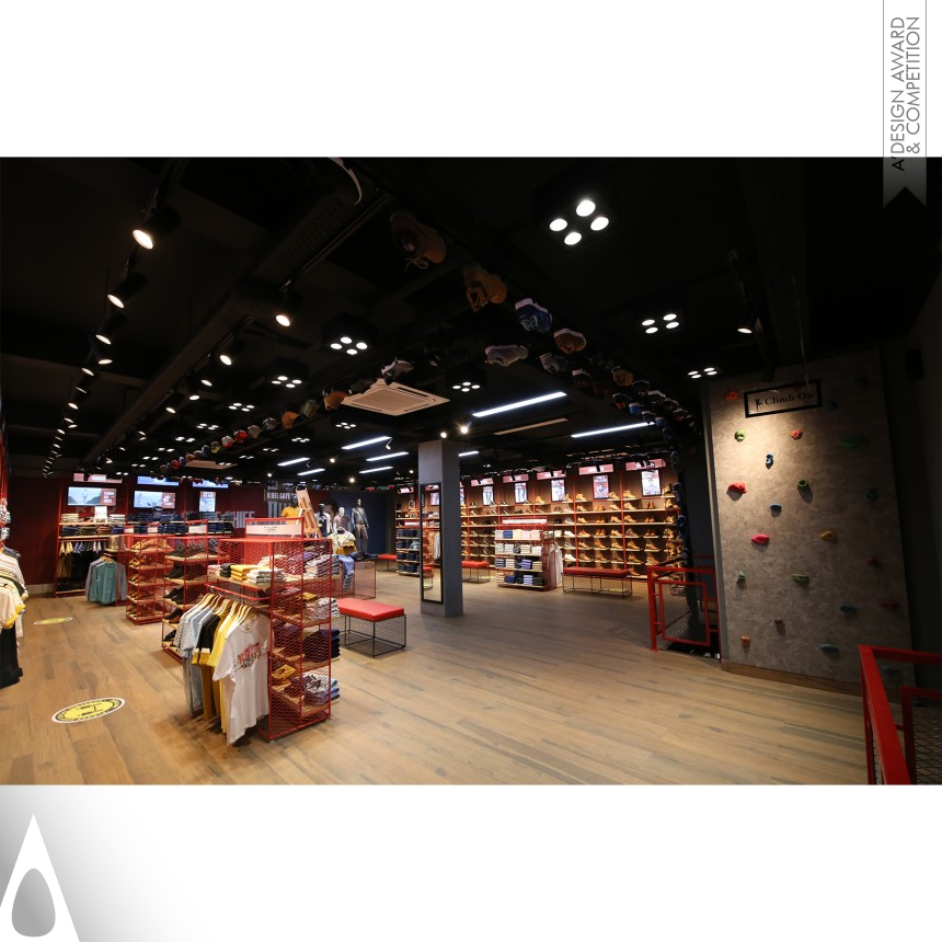 Dart Design's House of Red Chief Global Retail Identity