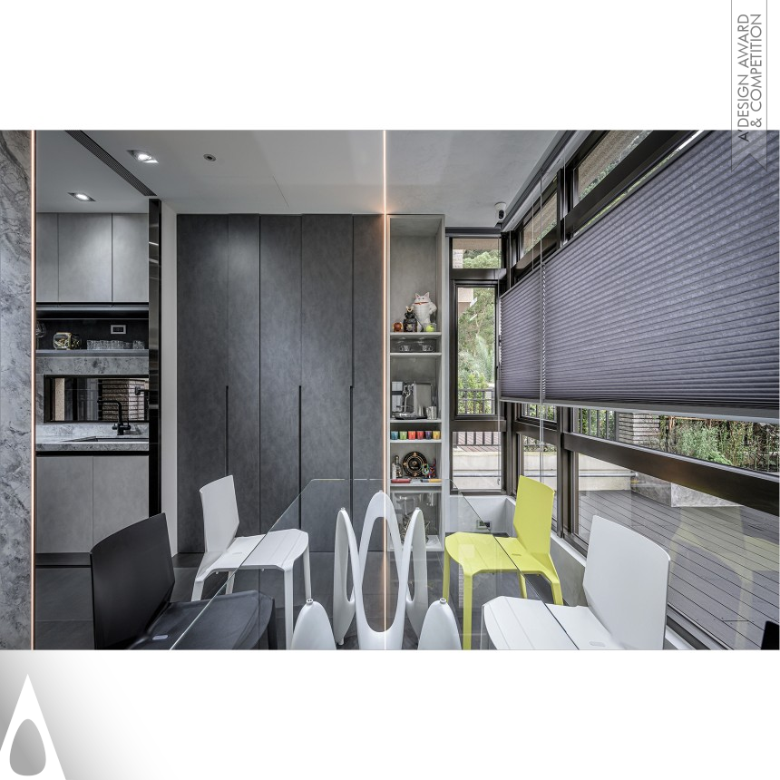 Iron Interior Space and Exhibition Design Award Winner 2021 The Essence of Aesthetics Residence 