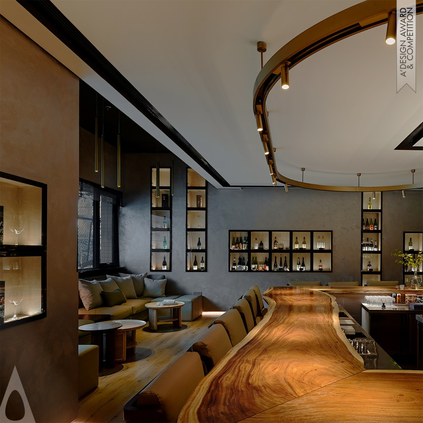 Bronze Interior Space and Exhibition Design Award Winner 2021 Masu Bar 