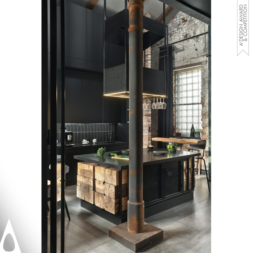 Silver Interior Space and Exhibition Design Award Winner 2021 Forge Loft Apartment 