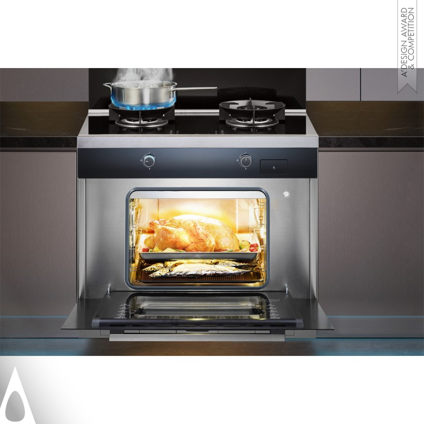 Bronze Home Appliances Design Award Winner 2021 A8zk Steam Combi Oven Range 