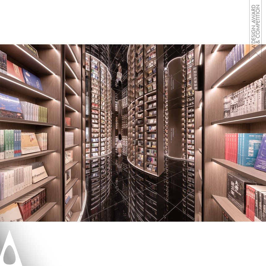 Golden Interior Space and Exhibition Design Award Winner 2021 Zhongshuge Bookshop 