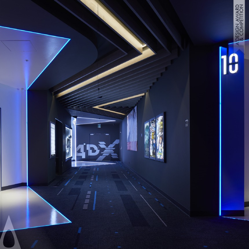 United Cinemas Parcocity Urasoe - Silver Interior Space and Exhibition Design Award Winner