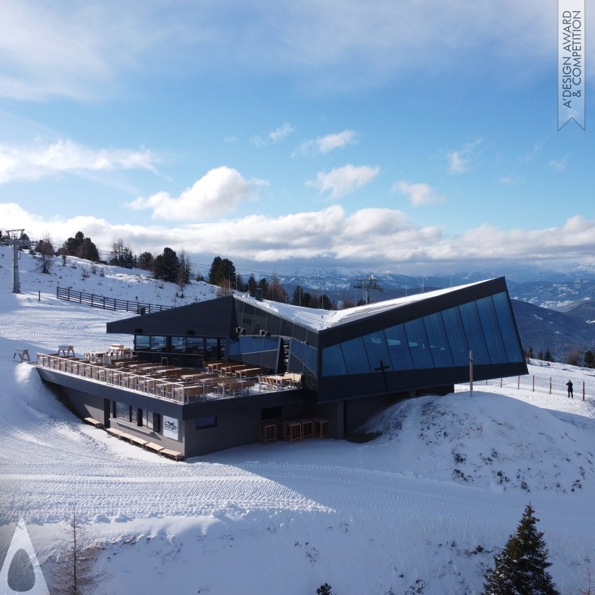 Silver Architecture, Building and Structure Design Award Winner 2021 The Eagle Mountain Top Restaurant 