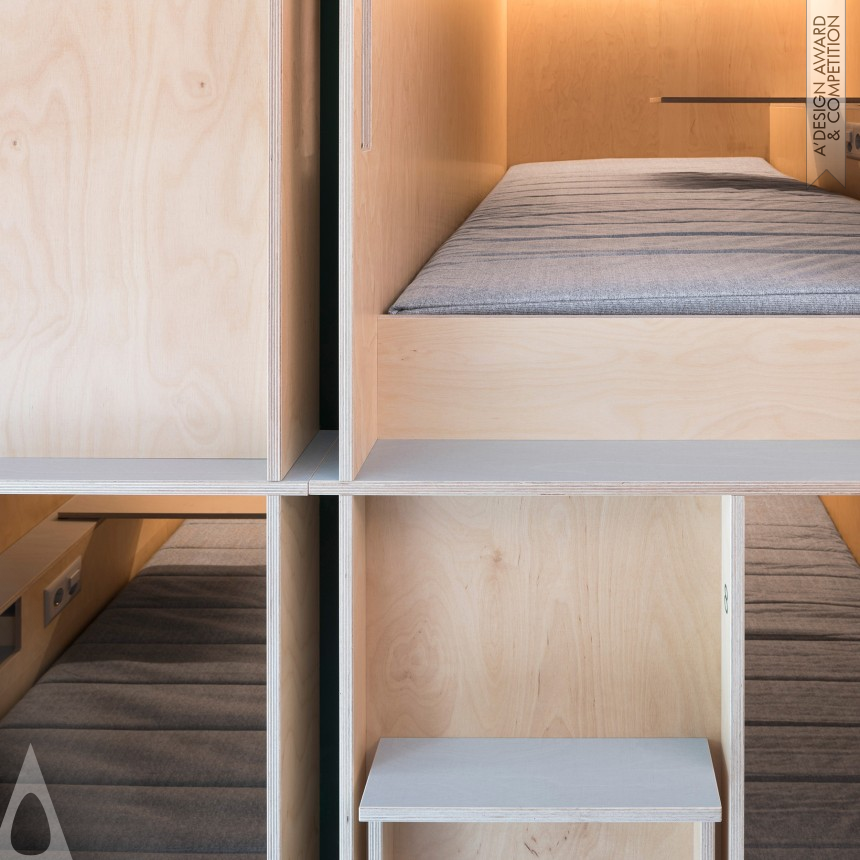 Florian Berner Green Marmot Capsule Hotel Zurich