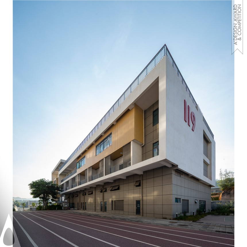 Iron Architecture, Building and Structure Design Award Winner 2021 Tianliao Fire Station 