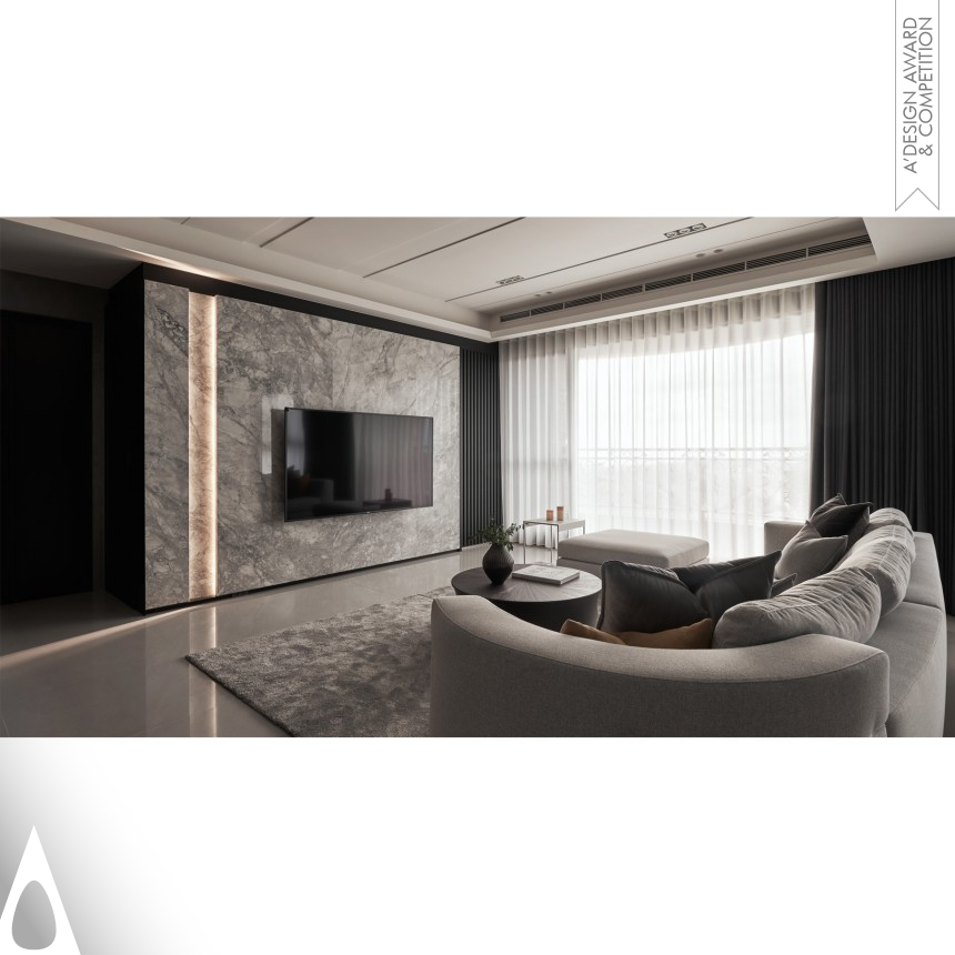 Iron Interior Space and Exhibition Design Award Winner 2021 Slow Dance Residential Apartment 