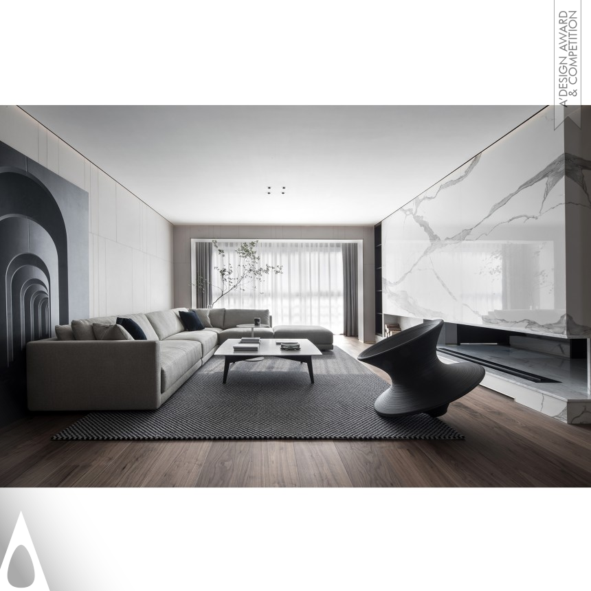 Silver Interior Space and Exhibition Design Award Winner 2021 Air Box Residential House 