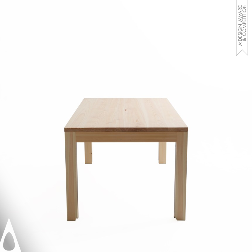 Bronze Furniture Design Award Winner 2023 Consentable MT Dining Table 