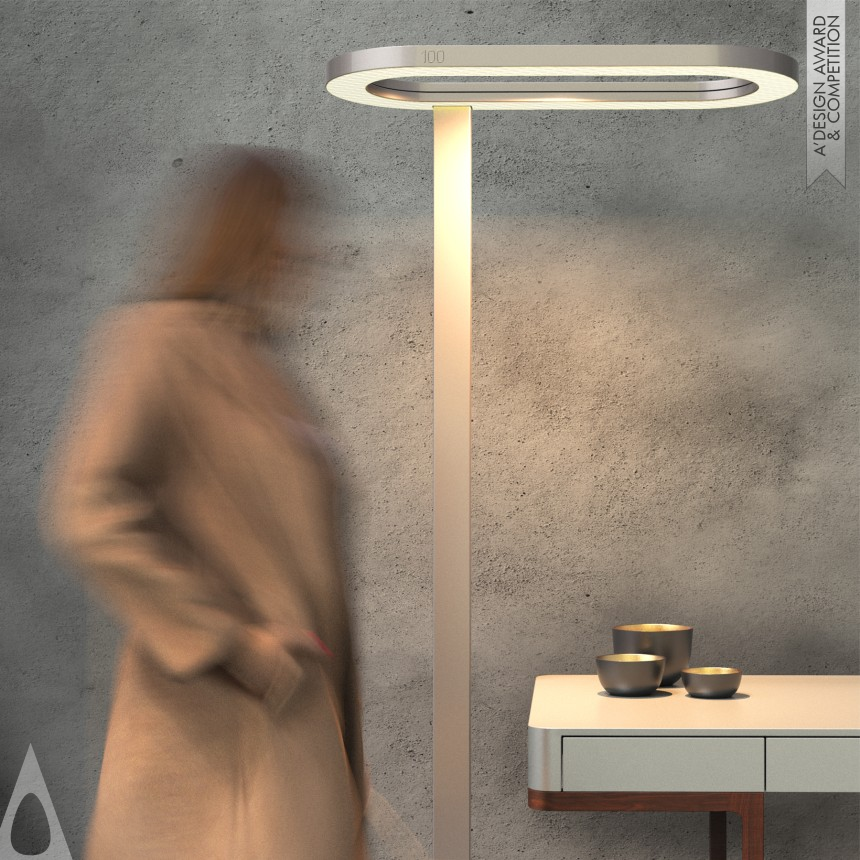 Reza Ghanadan and Alireza Behzadi's One Hundred Multifunctional Floor Lamp 