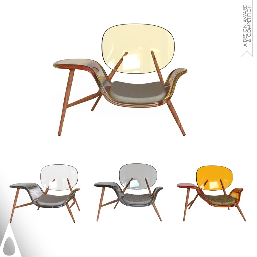 Bronze Furniture Design Award Winner 2021 Transparent Chair 