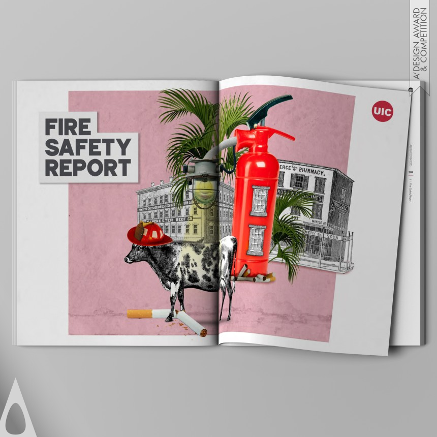 Annual Security and Fire Safety Report designed by Adriana Solis Martinez