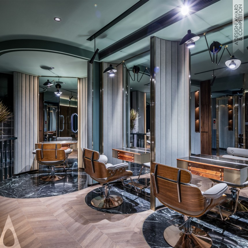 Silver Interior Space and Exhibition Design Award Winner 2021 Oshare House Salon 