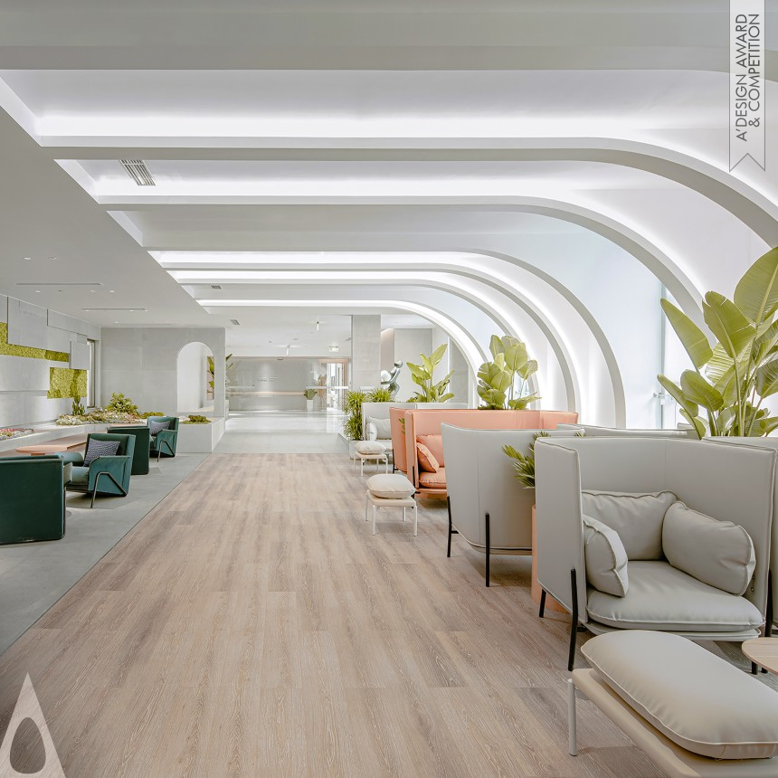 Golden Interior Space and Exhibition Design Award Winner 2021 Newme Medical Beauty Hospital 