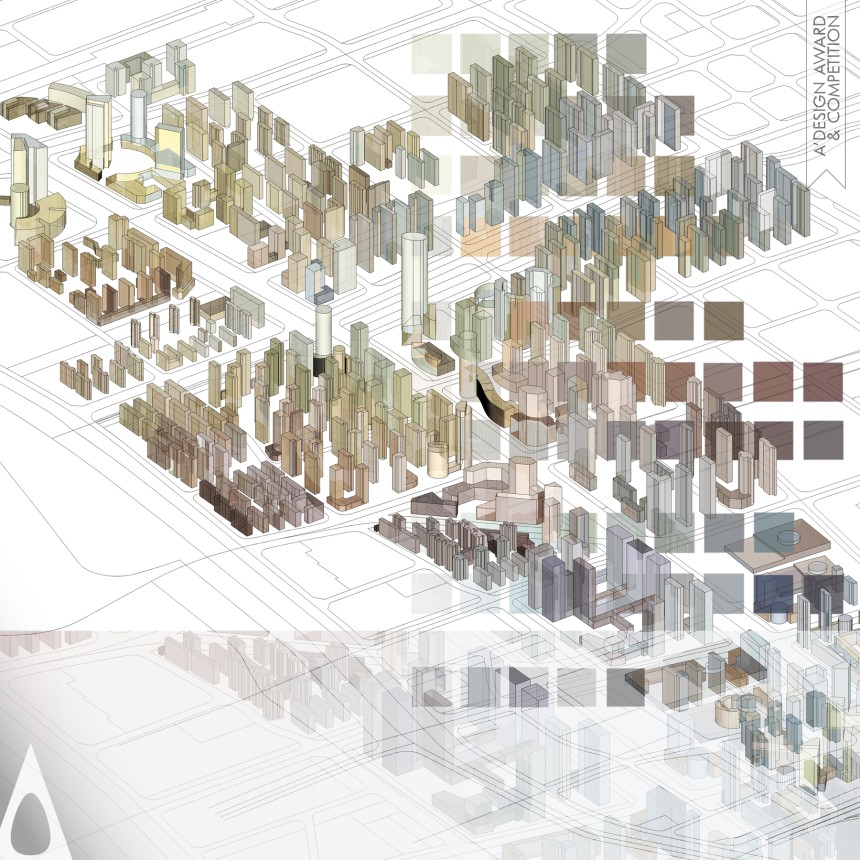 Iron Urban Planning and Urban Design Award Winner 2021 Jinan Key Areas Urban Color Design 