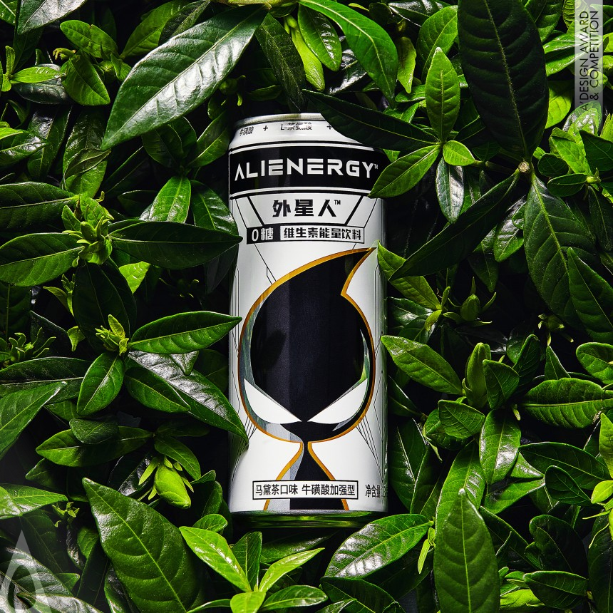 Alienergy Energy Drink designed by Genki Forest