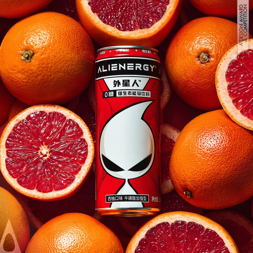 Alienergy Energy Drink - Silver Packaging Design Award Winner