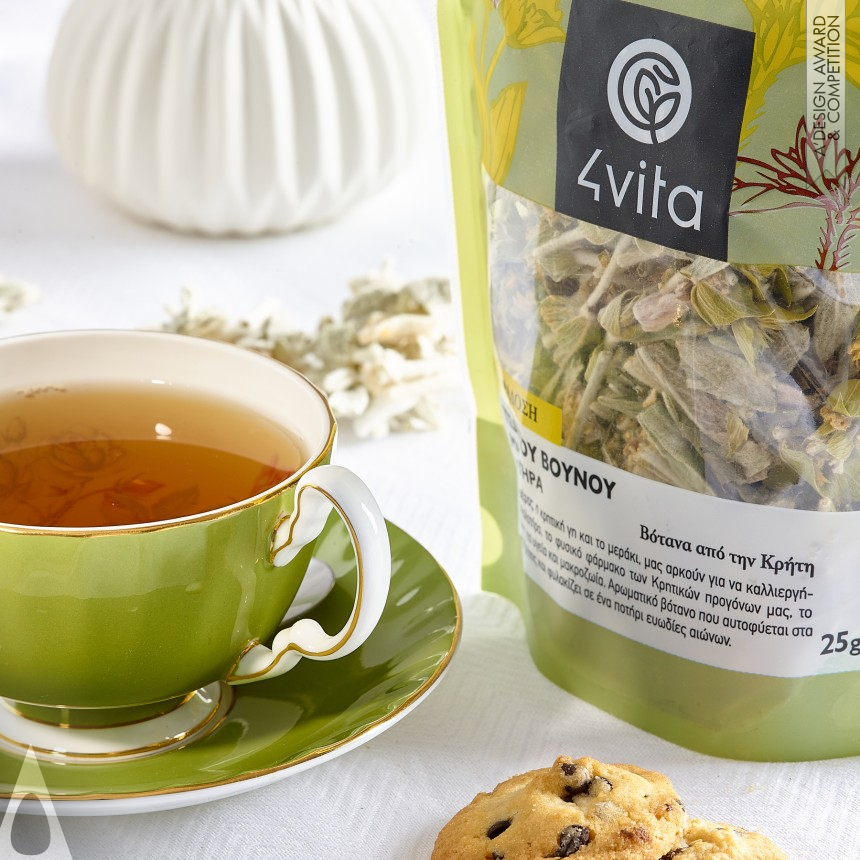 Maria Stylianaki's 4Vita Herbs Health Beverage 