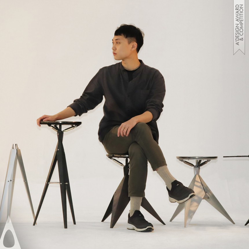 Jin Woong Lee's Polyhedron Stool