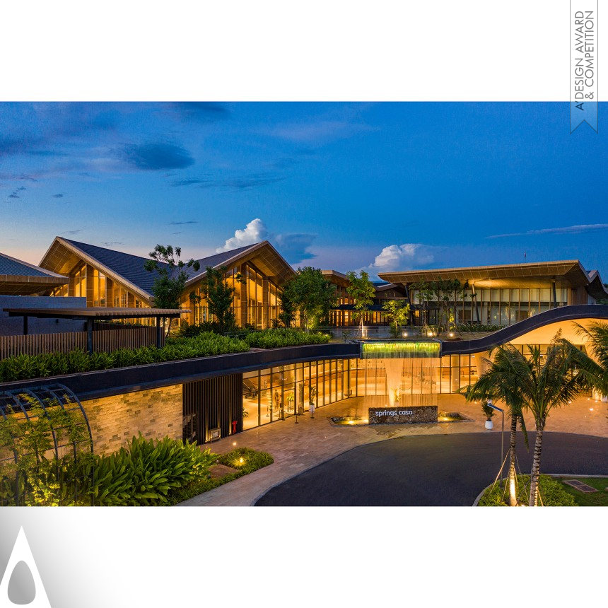 Golden Architecture, Building and Structure Design Award Winner 2021 Binh Chau Minera Hot Springs Resort 